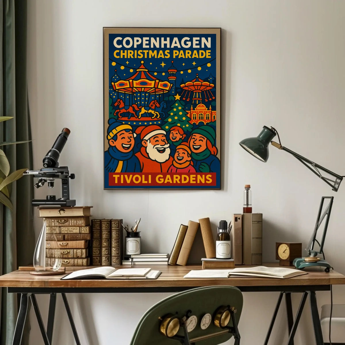 Copenhagen Christmas Parade Poster