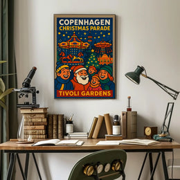 Copenhagen Christmas Parade Poster