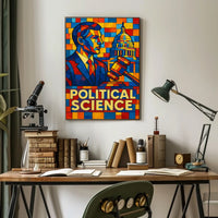 Political Science Mosaic Poster