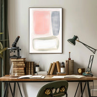 Abstract Harmony Minimalist Poster Modern Wall Art Print