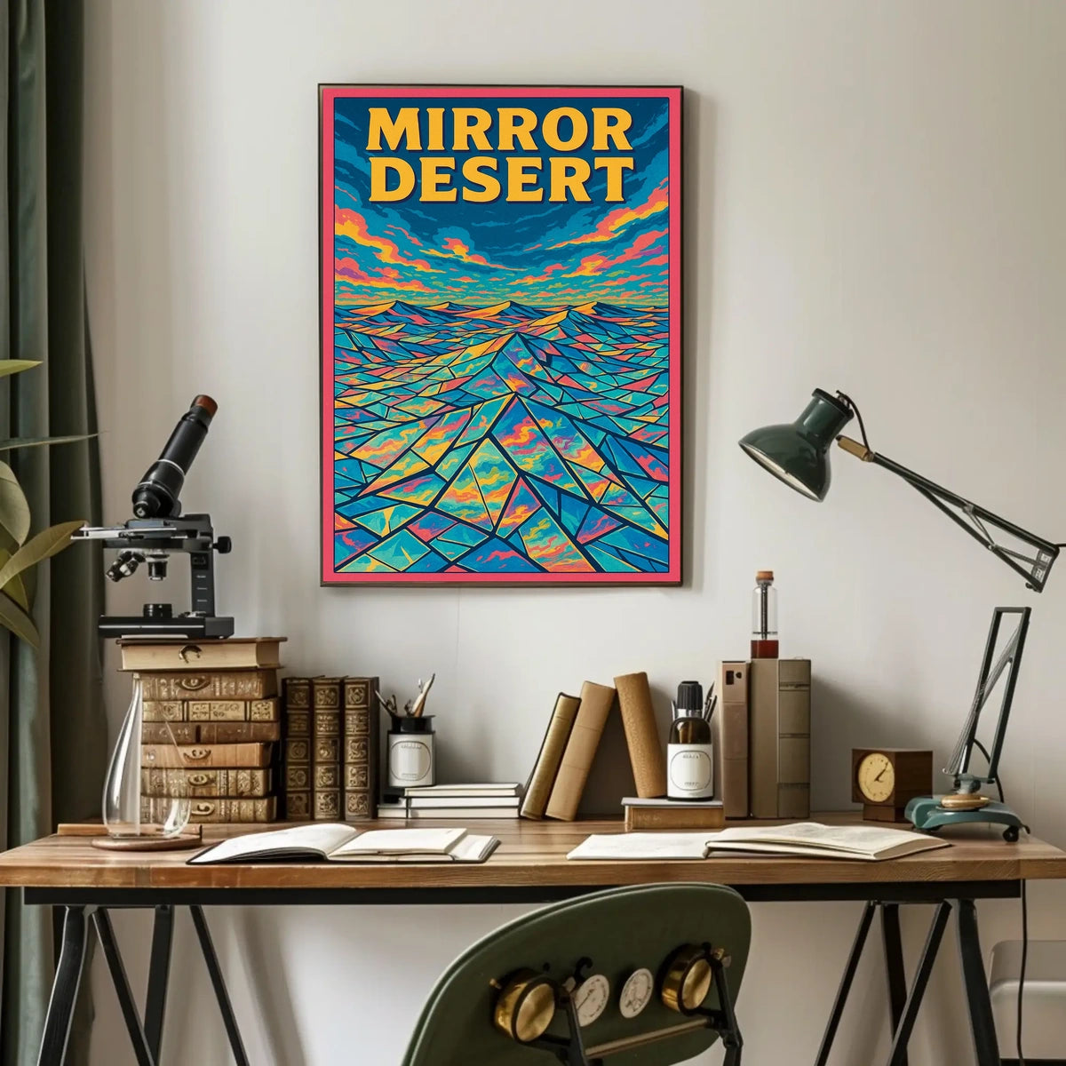 Mirror Desert Poster