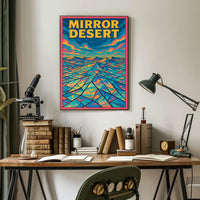 Mirror Desert Poster