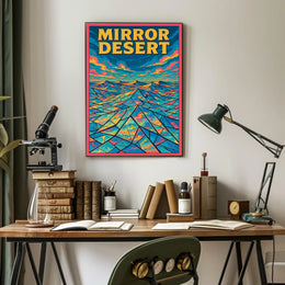 Mirror Desert Poster