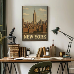 New York City Skyline Poster