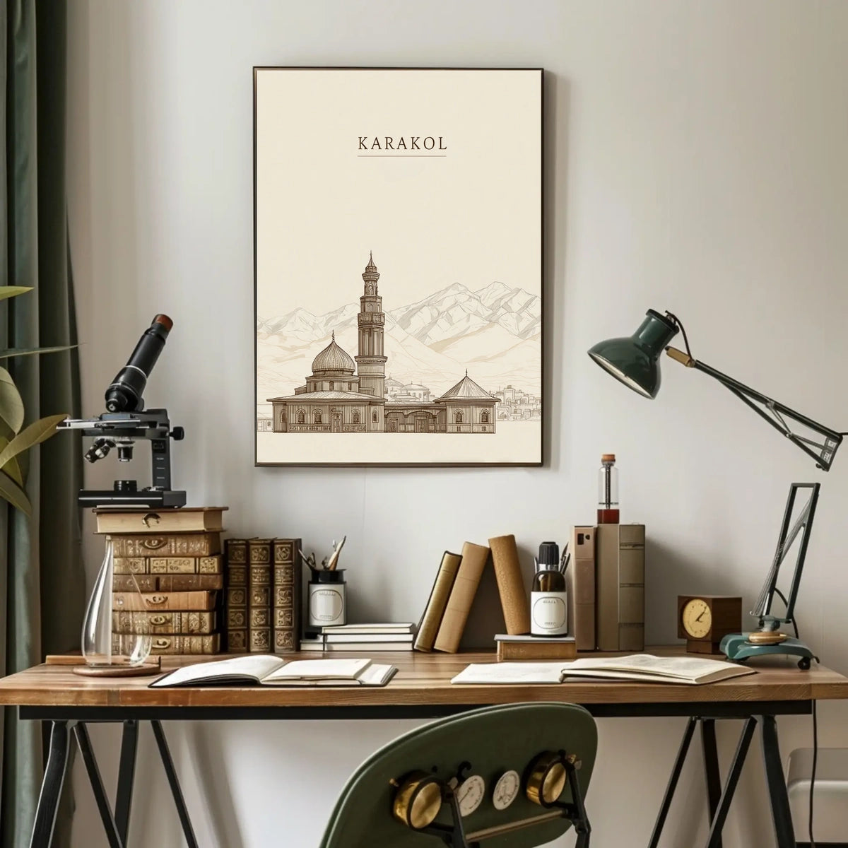 Karakol Architecture Poster