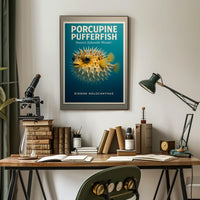Porcupine Pufferfish Natures Inflatable Wonder Poster