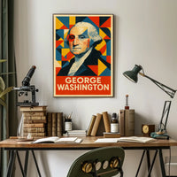 George Washington 1St President Poster