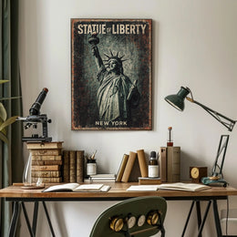 Statue of Liberty New York Poster PosterGoat