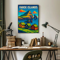 Faroe Islands Scenic Poster