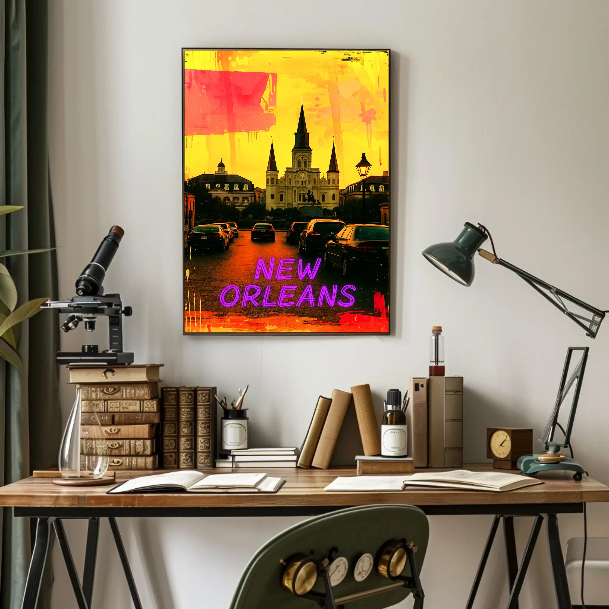 New Orleans Vibes Poster PosterGoat