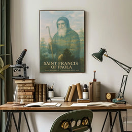 Saint Francis Of Paola Poster