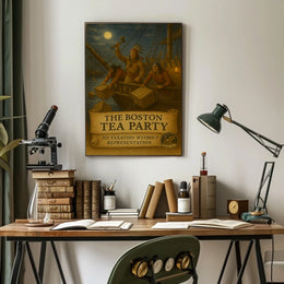 The Boston Tea Party Poster