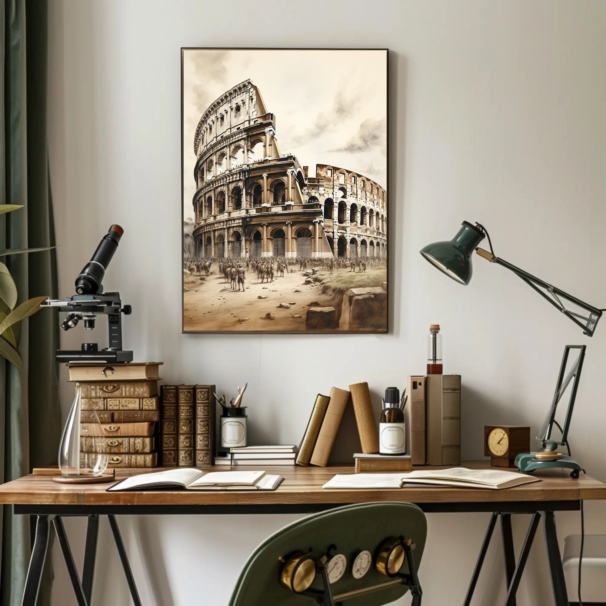 The Colosseum A Timeless Icon Poster