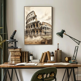 The Colosseum A Timeless Icon Poster