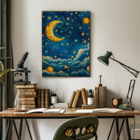 Celestial Dreams William Morris Art Poster