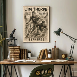 Celebrating a Legendary Athlete Poster