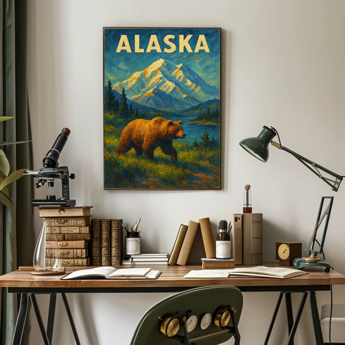 Alaska Wilderness Poster