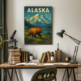 Alaska Wilderness Poster