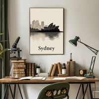 Sydney Skyline Poster