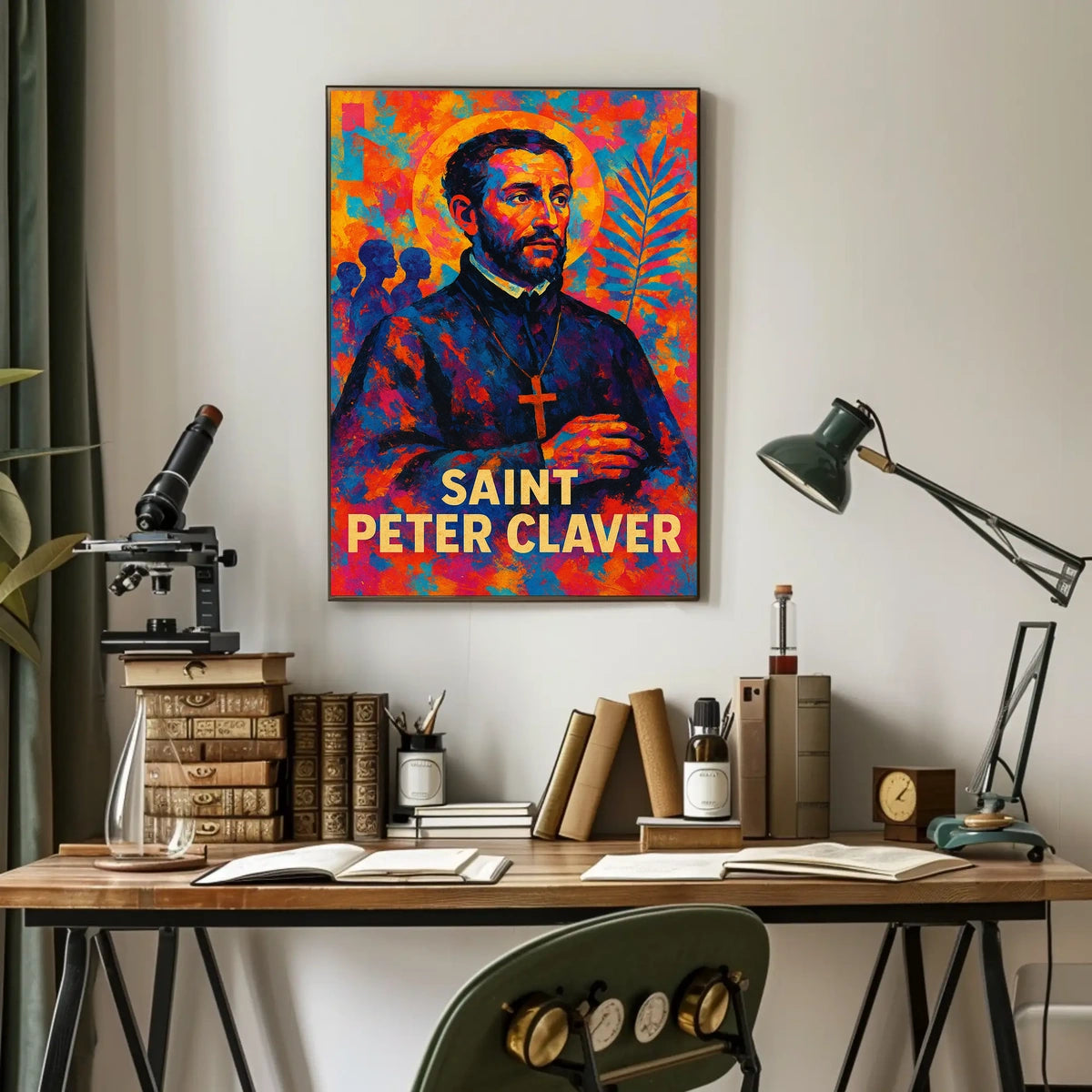 Saint Peter Claver Poster