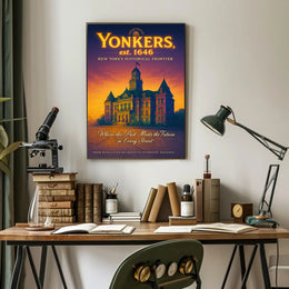 Yonkers New Yorks Historical Frontier Poster PosterGoat