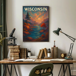 Wisconsin Landscape Poster