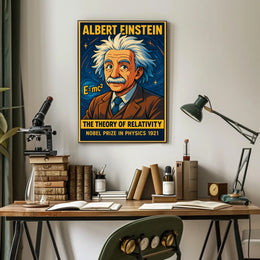 Albert Einstein The Theory Of Poster