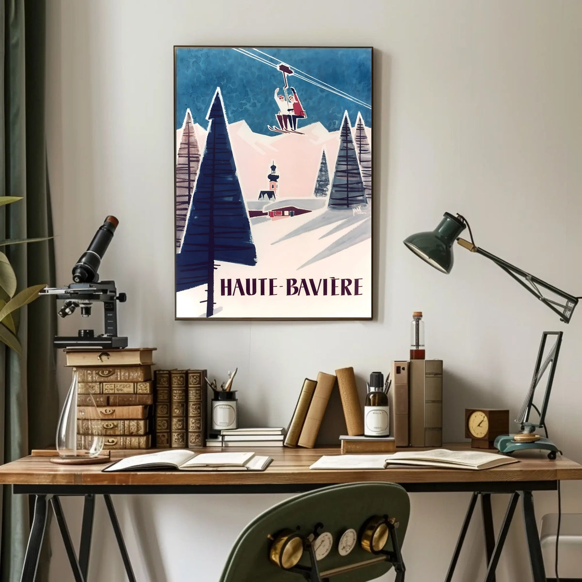 Haute-Bavière Winter Escape Poster
