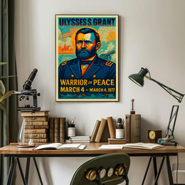 Ulysses S. Grant Warrior in Peace Poster PosterGoat