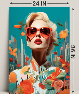 Urban Blossom Poster