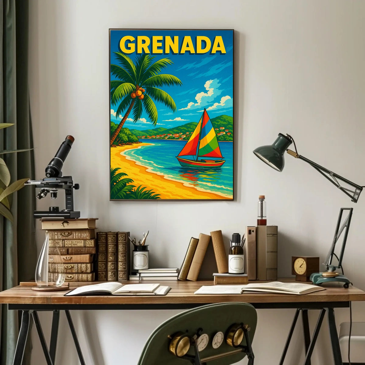 Discover Grenada Poster
