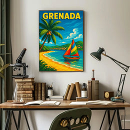 Discover Grenada Poster