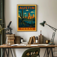 Austin, Texas Scenic Poster