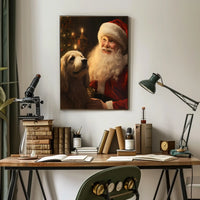 SantaS Joyful Moment Poster
