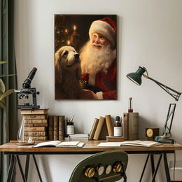 SantaS Joyful Moment Poster