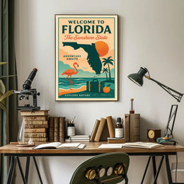 Welcome to Florida Adventure Awaits Poster