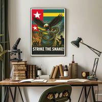 Strike the Snake! Poster PosterGoat