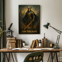 Jim Thorpe Legendary Warrior Poster