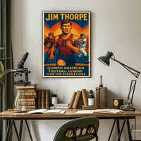 Celebrating Jim Thorpe Poster