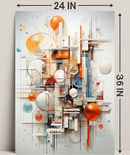 Geometric Harmony Poster PosterGoat