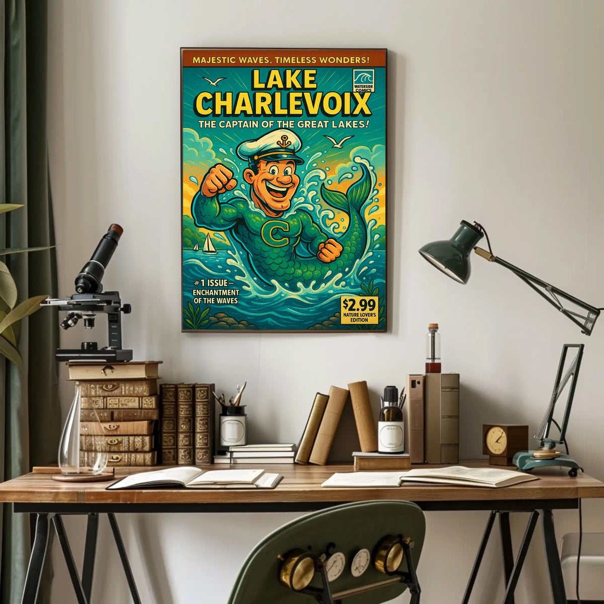 Lake Charlevoix The Captain Of The Poster