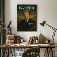 Jimmy Carter Era Vintage Historical or Presidential Poster