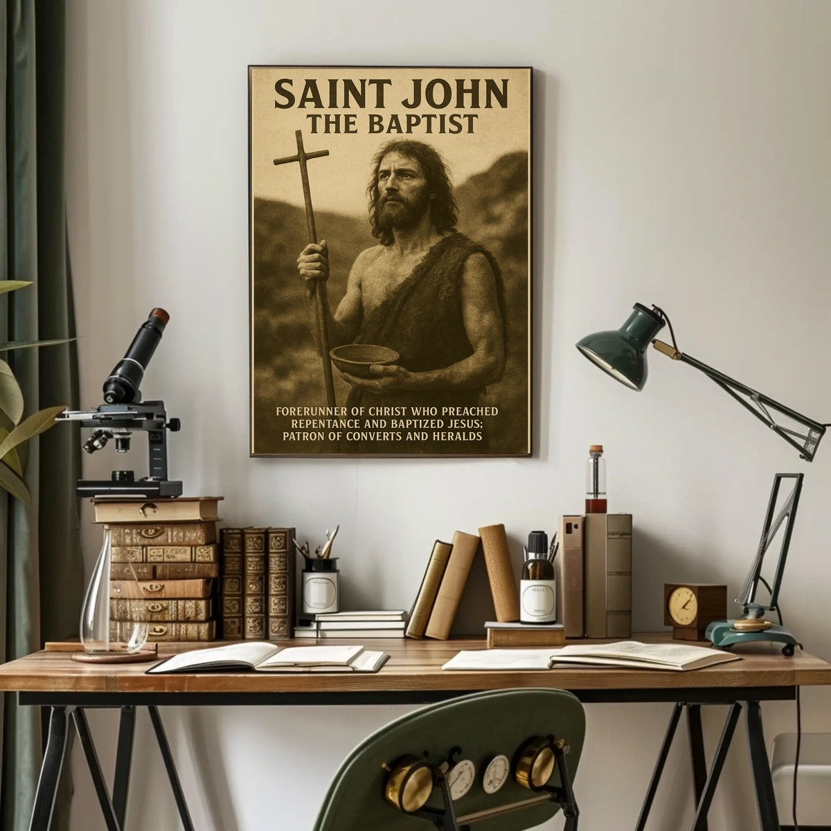Saint John The Baptist Poster