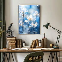 Serenity In Bloom Poster