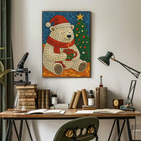 Polar Bear North Pole Poster