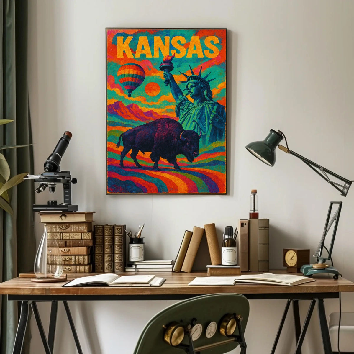 Kansas Dreamscape Poster