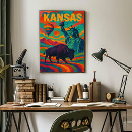 Kansas Dreamscape Poster