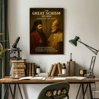 Great Schism Historical Division Educational or Infographic Poster