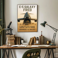 C-5 Galaxy Still Hauling Poster