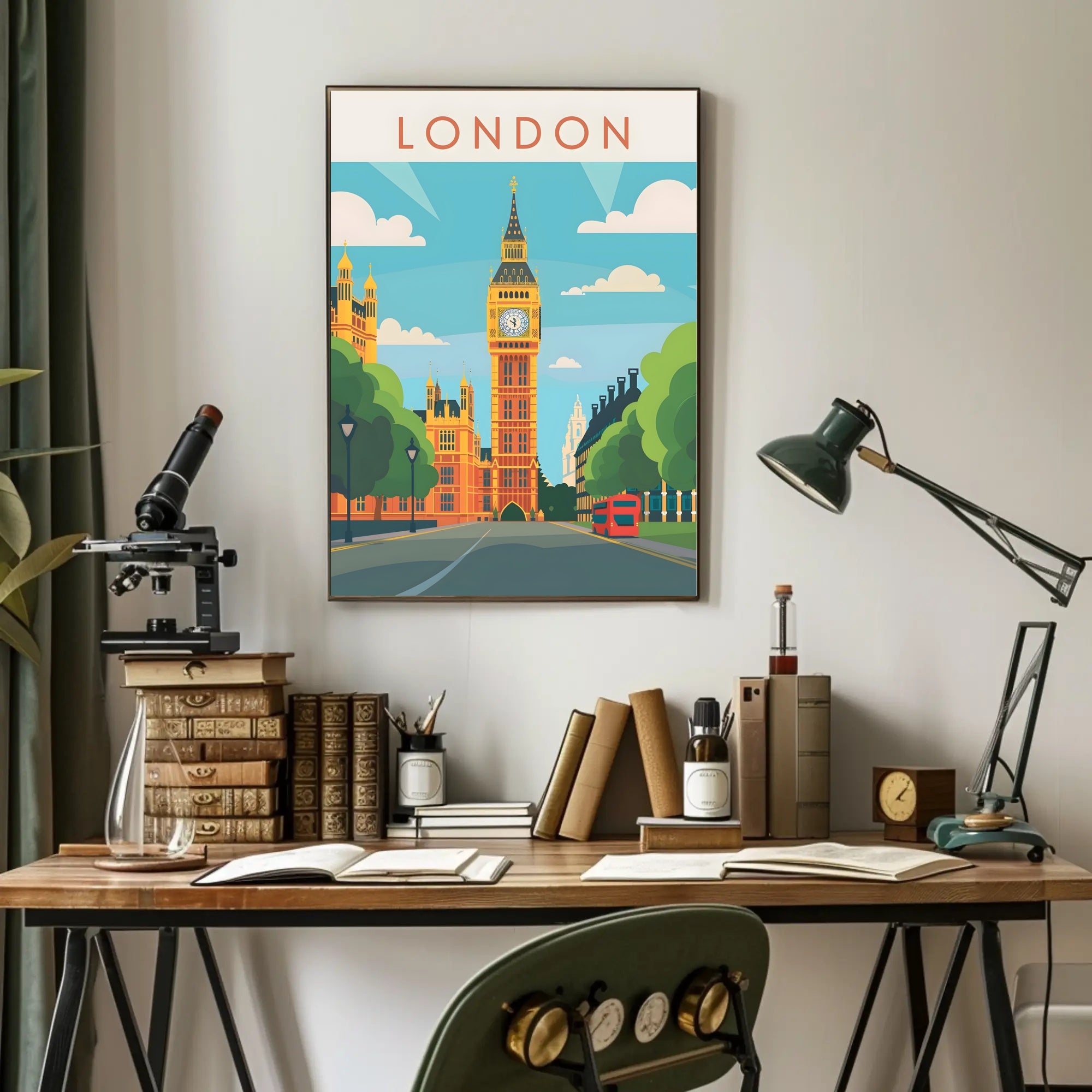 Iconic London Poster